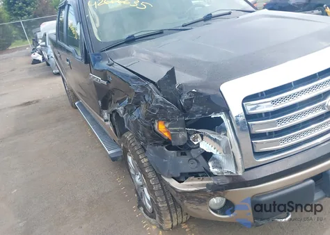 2014 Ford F-150 Lariat из США, поврежденный, VIN 1FTFW1EF7EFB24525